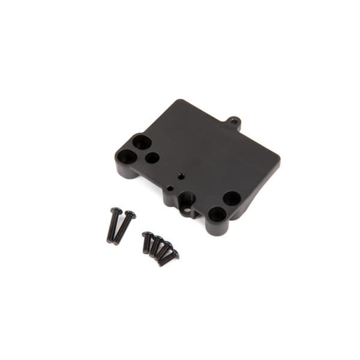 Traxxas 3725R - Mounting plate, electronic speed control (for installation of XL-5/VXL into Bandit® or Rustler®)