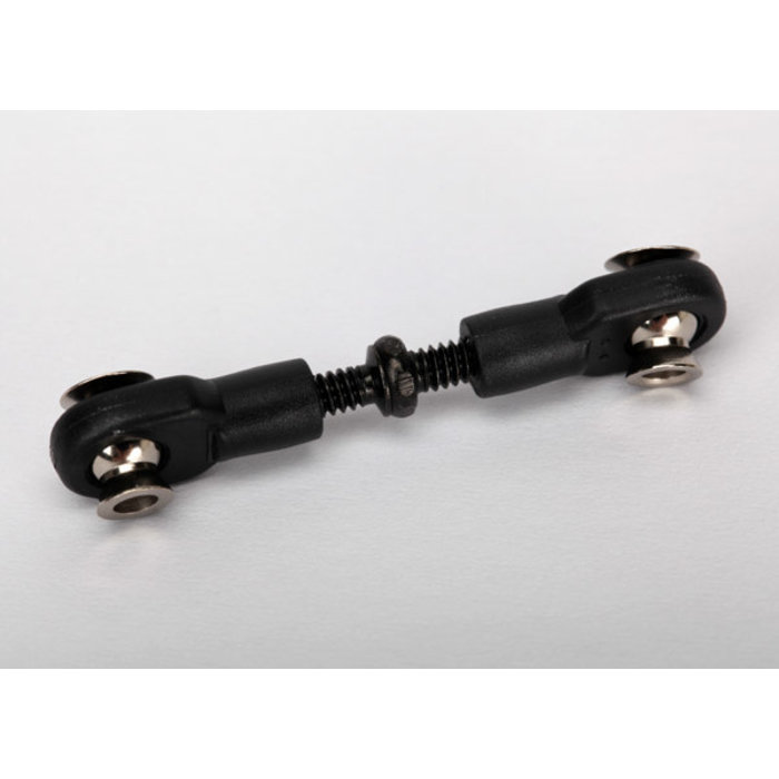Traxxas 6846 - Linkage, steering (3x20mm turnbuckle) (1)/ rod ends (2)/ hollow balls (2)