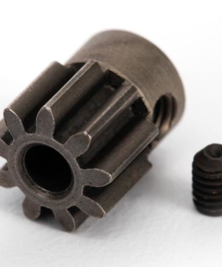 TRAXXAS 6745 - Gear, 9-T pinion (32-p) (steel) (fits 3mm shaft)/ set screw