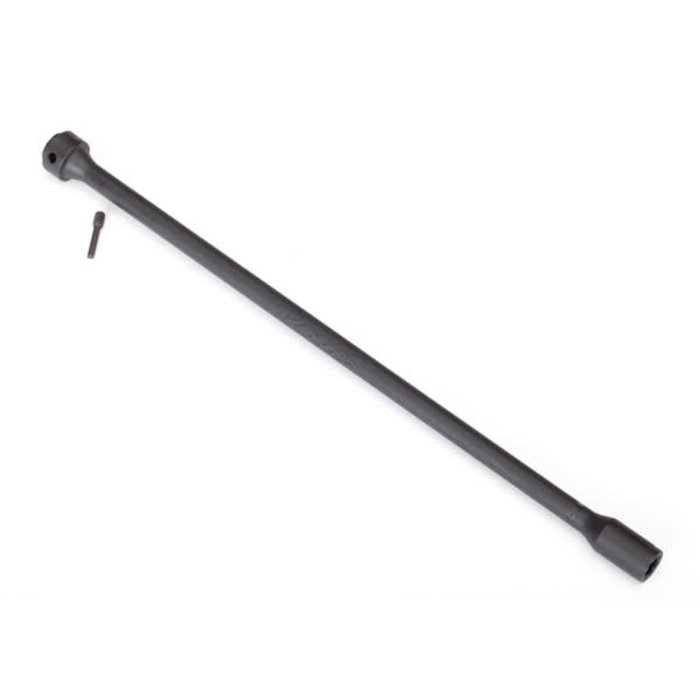 Traxxas 6767 - Driveshaft, center, plastic, (black)/ screw pin