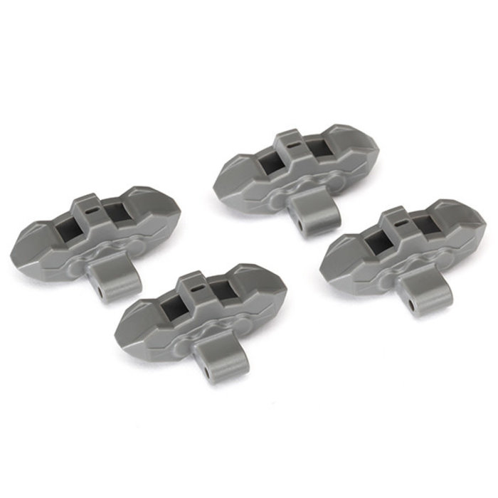 Traxxas 8567 - Brake calipers, front or rear (gray) (4)