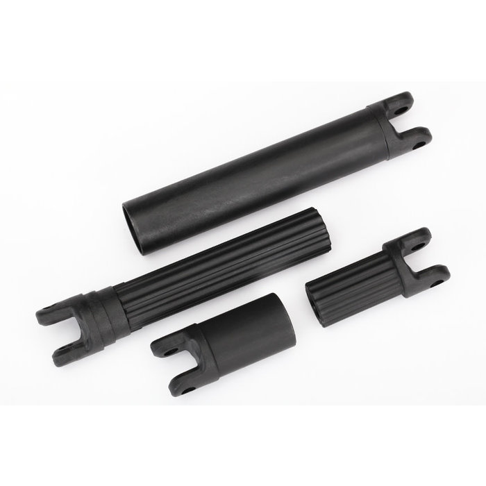 Traxxas 8655 - Half shafts, center (internal splined (2)/ external splined (2)) (plastic parts only)