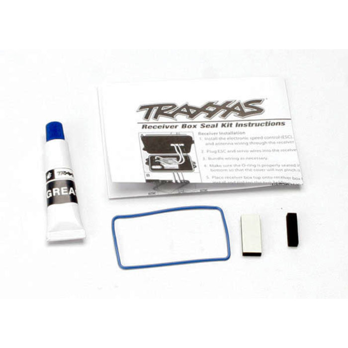 Traxxas 3629 - Seal kit, receiver box (includes o-ring, seals, and silicone grease)