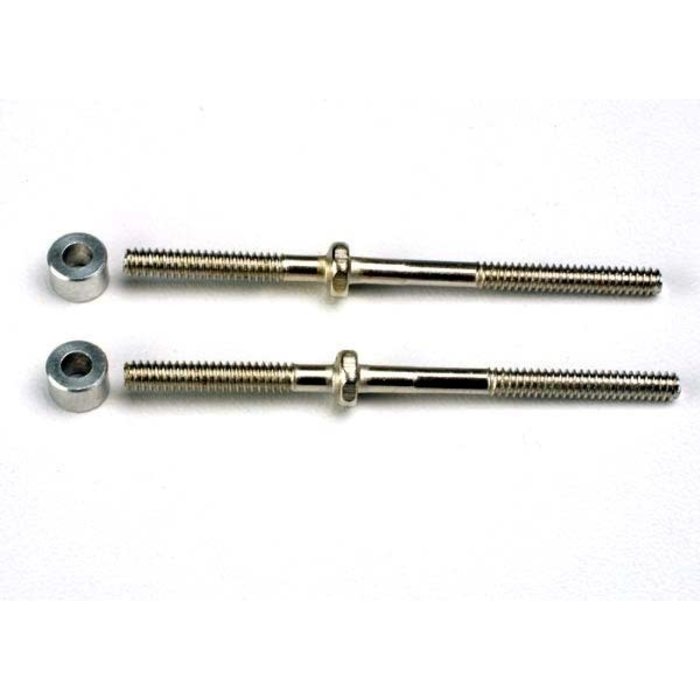 Traxxas 1937 - Turnbuckles (54mm) (2)/ 3x6x4mm aluminum spacers (rear camber links)