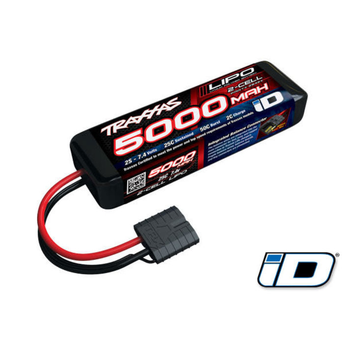 Traxxas 2842X - 5000mAh 7.4v 2-Cell 25C LiPo Battery