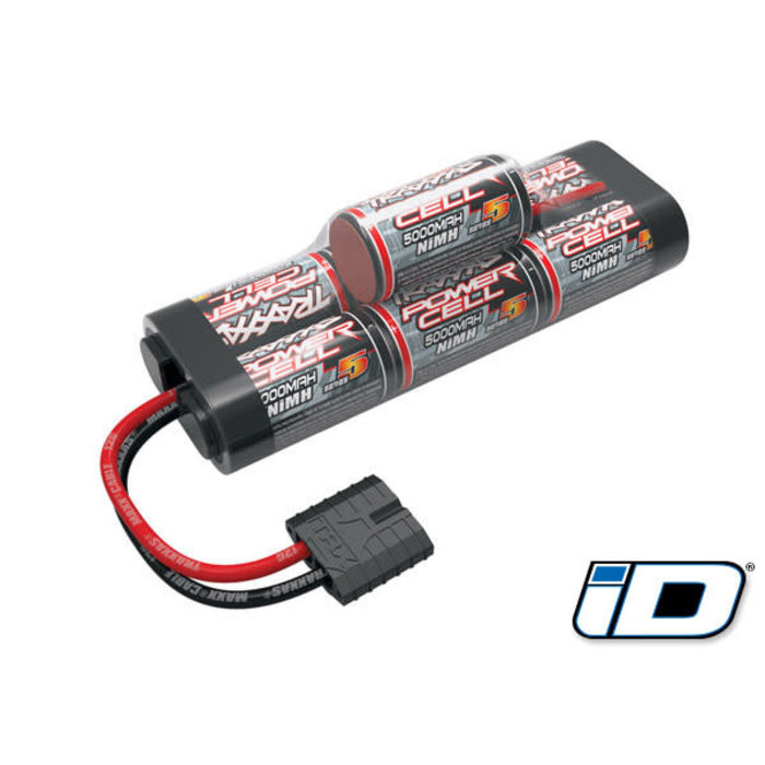 Traxxas 2961X -  5000mAh 8.4V 7-cell hump NiMH Battery, Series 5 Power Cell