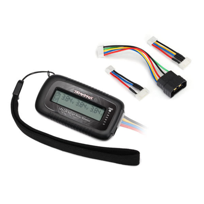 Traxxas 2968X - LiPo cell voltage checker/balancer (includes #2938X adapter for Traxxas® iD® batteries)