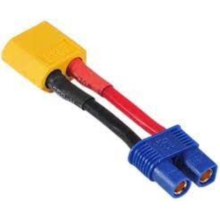 INTEGY C24405 - XT60 Male-to-EC3 Female Connector Adapter Wire Harness