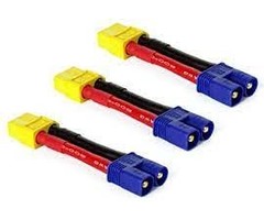 INTEGY C30706 -EC3 Male to XT60 Female Connector Convertor Adapter