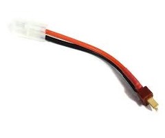 INTEGY C30037 - T-Plug Male-to-Tamiya Type Female Connector Adapter Wire Harness