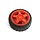 C29814 - Educational DIY Robot Science Part, Red Plastic Wheel