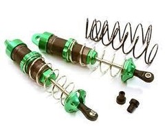 INTEGY C28475GREEN - Machined 105mm Rear Big Bore Shocks for Traxxas 1/10 Stampede, Rustler & Slash