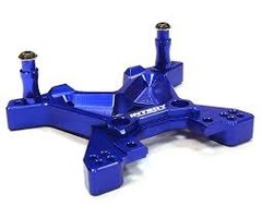 INTEGY C26398BLUE - Billet Machined Front Shock Tower for Traxxas 1/10 Slash 4X4