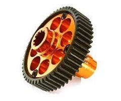 INTEGY C27983RED - Alloy Machined Metal Transmission Output Gear 51T for Traxxas X-Maxx 4X4