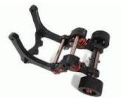 INTEGY C30087BLACK  - Wheelie Bar Set for Traxxas X-Maxx 4X4