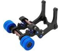 INTEGY C30578BLUE - Wheelie Bar Set for Traxxas X-Maxx 4X4