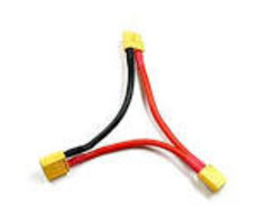 INTEGY C30030 - XT60 Series 2-Battery Connector Adapter Wire Harness