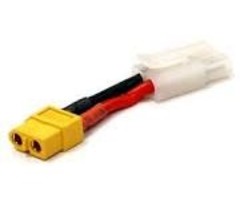 INTEGY C24404 - XT60 Female-to-Tamiya Type Male Connector Adapter Wire Harness