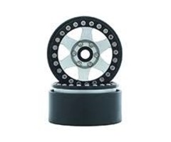 INTEGY C30762 - 1.9 Size Billet Machined Alloy Wheel (2) for 1/10 Scale Off-Road Crawler