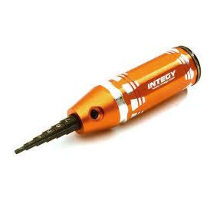 INTEGY C28453ORANGE - Professional Bearing Size Checker & Bearing Removal Tool 2-7mm