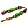 C28407GREEN - Telescopic Front Universal Drive Shaft (2) for 1/10 Slash 4X4 & Stampede 4X4