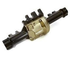 INTEGY C28002GREY - Billet Machined Rear Axle Housing for Traxxas TRX-4 Scale & Trail Crawler