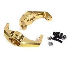 INTEGY C29880 - Brass Alloy 57g Each Caster Blocks for Traxxas TRX-4 Scale & Trail Crawler