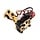 C30116GOLD - Alloy Motor Mount + Cooling Fan for TRX-4 & SCX10 (Motor: 36mm O.D.)