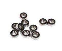 INTEGY C31542 - Low Friction Rubber Sealed Ball Bearings (10) 5x11x4mm for RC Vehicles