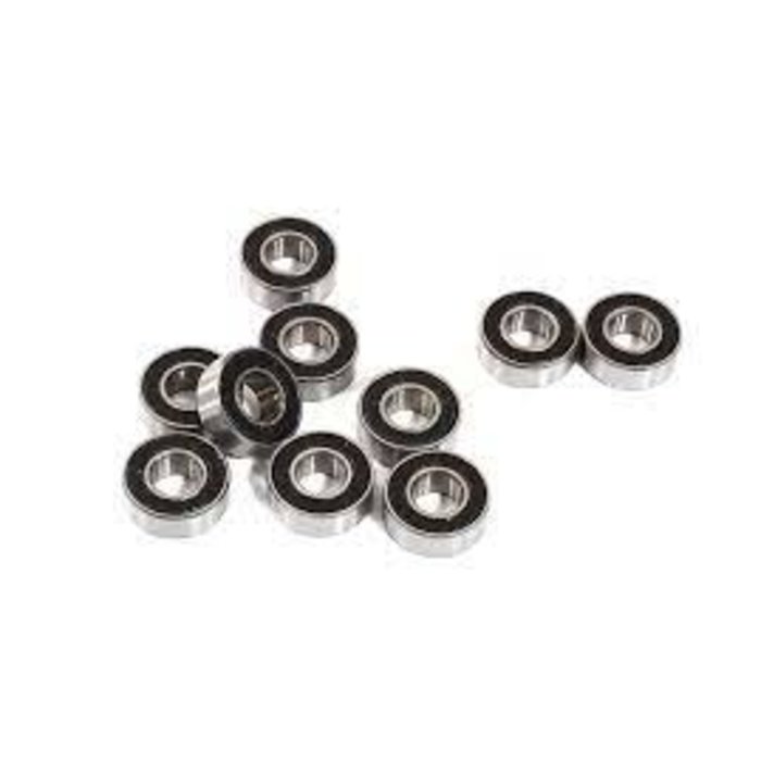 INTEGY C31542 - Low Friction Rubber Sealed Ball Bearings (10) 5x11x4mm for RC Vehicles