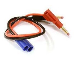 INTEGY C28381 - EC5 Charge Cable 14AWG 30cm Wire Harness w/ Banana Plugs Charging Jack