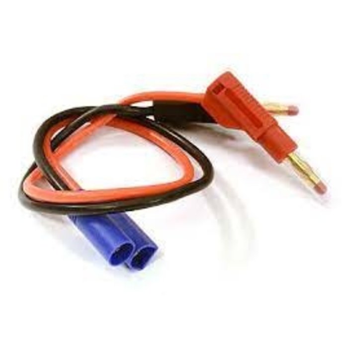 INTEGY C28381 - EC5 Charge Cable 14AWG 30cm Wire Harness w/ Banana Plugs Charging Jack