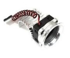INTEGY C30958SILVER - 28mm Motor Heatsink + 25x25mm Cooling Fan w/Intake Ram Funnel for 380 & 390 Size