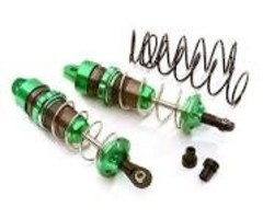 INTEGY C28474GREEN - Machined 90mm Front Big Bore Shocks for Traxxas 1/10 Stampede, Rustler & Slash