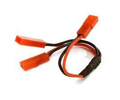 INTEGY C28511 - Y-Type 1-to-2 JST 2 Pin Plug Wire Harness Conversion for Traxxas ESC/Fan