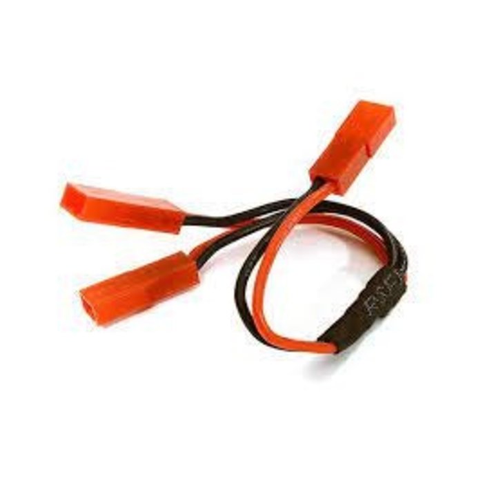INTEGY C28511 - Y-Type 1-to-2 JST 2 Pin Plug Wire Harness Conversion for Traxxas ESC/Fan