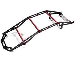 INTEGY C29616RED - Metal Alloy Exo-Skeleton Body Roll Cage Kit for Traxxas X-Maxx 4X4
