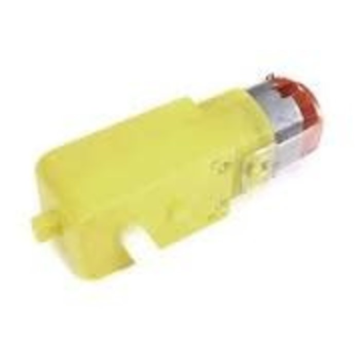 INTEGY C29904 - 1:48 Ratio Reduction Gearbox 6VDC 200rpm Single Output Shaft for Robots