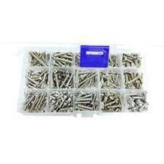 INTEGY C31273 - Replacement Stainless Steel Screw & Hardware Set for Traxxas X-Maxx