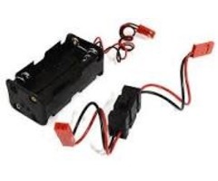 INTEGY C29797 - Battery Box 4 Cells w/On/Off Switch, AA Size for Charging, RX, LED & Cooling Fan