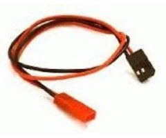 INTEGY C28102 - 300mm Silicone Wire JST Style 2 Pin to FUT Male Plug Wire Harness