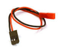 INTEGY C28101 - 200mm Silicone Wire JST Style 2 Pin to FUT Male Plug Wire Harness