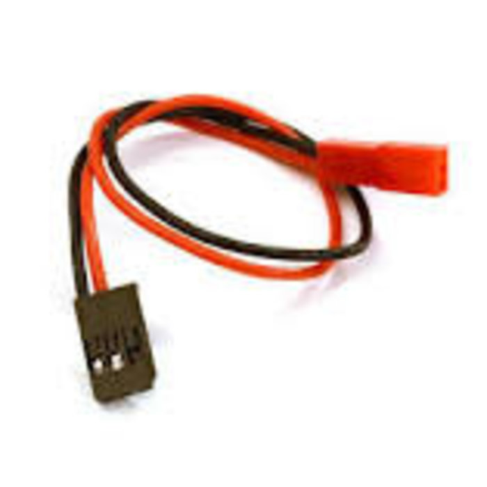 INTEGY C28101 - 200mm Silicone Wire JST Style 2 Pin to FUT Male Plug Wire Harness