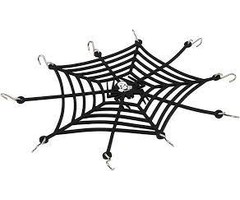 INTEGY C31002BLACK - Realistic Rubber Cargo Net 174x135mm for 1/10 Scale Crawler