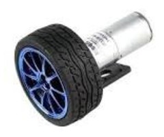 INTEGY C29804 - Educational DIY Robot Parts, 370 Size Motor w/ Gearbox, Mount, Wheel & Tire C29804