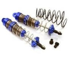 INTEGY C28475BLUE - Machined 105mm Rear Big Bore Shocks for Traxxas 1/10 Stampede, Rustler & Slash