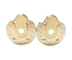 INTEGY C31105 - CNC Machined Brass 48g Each Axle Weight Add-On for Axial 1/10 SCX10 III