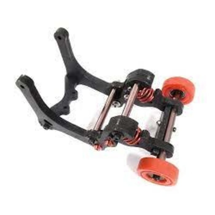 INTEGY C30087RED - Wheelie Bar Set for Traxxas X-Maxx 4X4