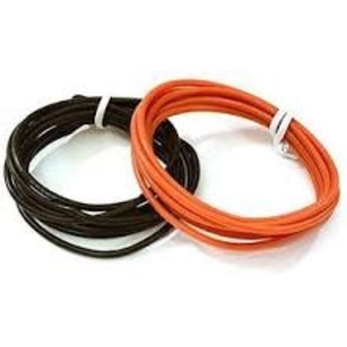INTEGY C28010 - Flexible 20 AWG Gauge Silicone Wire 1m Set, 39in Black 39in Red