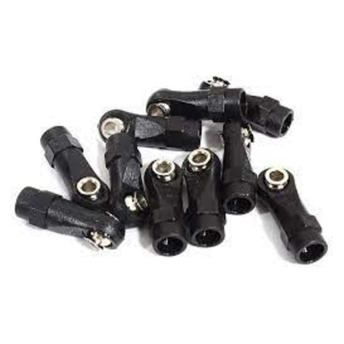 INTEGY C30017 - M4 Size Straight 24mm Length Ball Ends Type Tie Rod Ends, w/ 3mm Ball Links